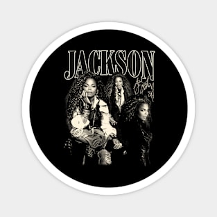 Janet Jackson 80s Pop Music Magnet